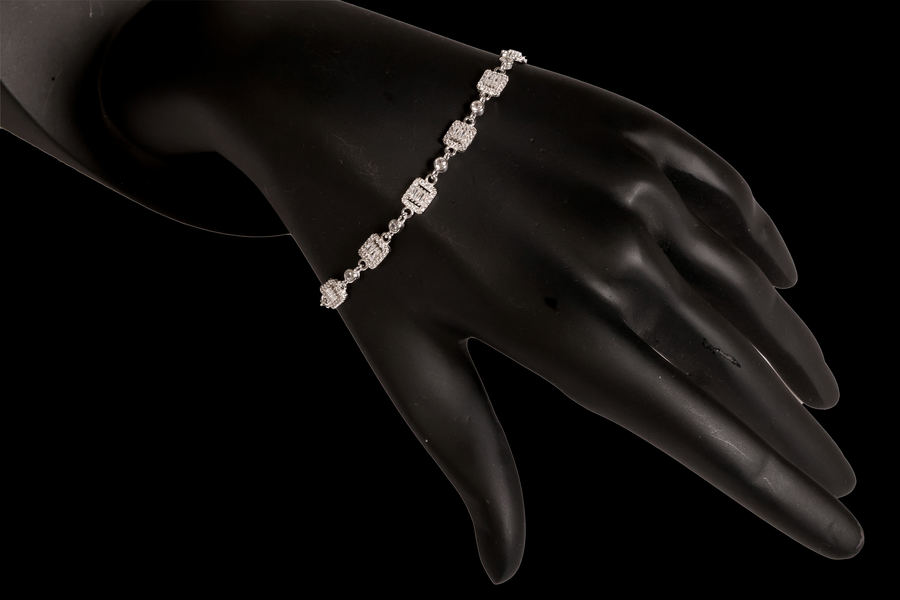 Liron Silver İnce Kutu Zincir Bileklik